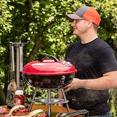 GS Certified Portable Smokeless Charcoal Grill for Outdoor Camping Small Barbecue