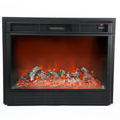 Household Heating Made Simple 3D False Fire Electronic Fireplace Insert for 30sq Area