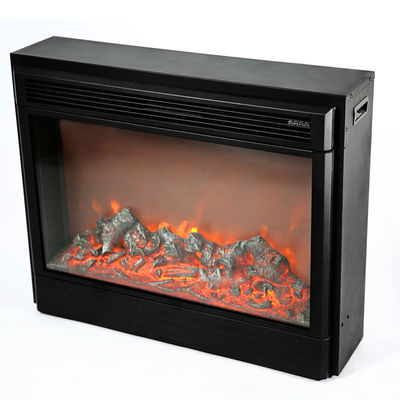 Household Heating Made Simple 3D False Fire Electronic Fireplace Insert for 30sq Area