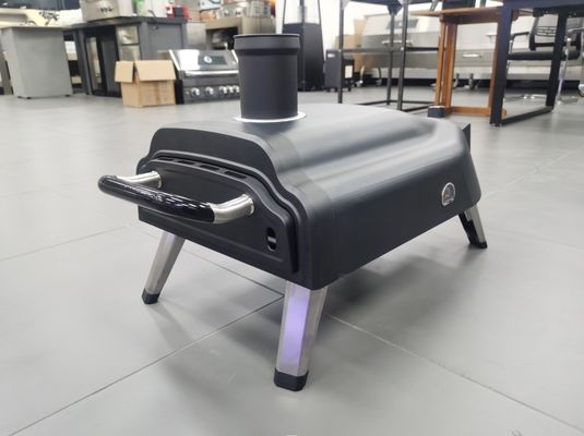 Ignition Piezo Ignition 14 16 Inch Gas Pellet Stove Pizza Maker with Rotating Stone