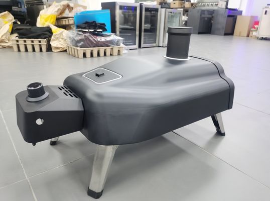 Ignition Piezo Ignition 14 16 Inch Gas Pellet Stove Pizza Maker with Rotating Stone