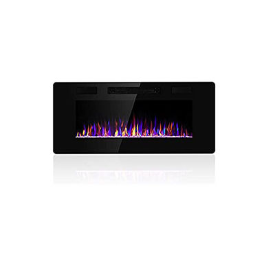 Electric Fireplace Heater WN-D60 Industrial Style Wall Mounted Kamin 9 Flame Colors