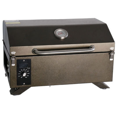 Versatile LED Control Outdoor Barbecue BBQ Electric Wood Pellet Grill Smoker 59*44*34.5