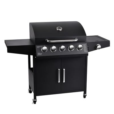 Picnic Rotisserie BBQ Grill with Gas Charcoal Propane and Easily Assembled Outdoor Design