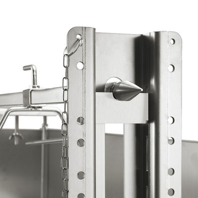 Adjustable Height Rotisserie Grill Machine Stainless Steel Roaster for Outdoor BBQ Party