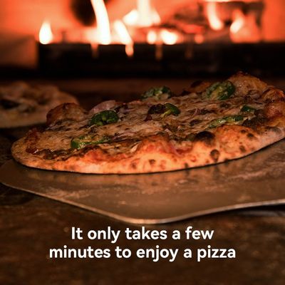 App-Controlled NO Outdoor Pizza Oven Wood Fired Burner Cooker Stove Grill Commercial