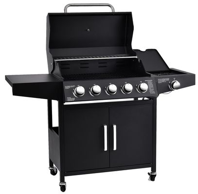 OEM 5 1 Burners GSA Grills Commercial Barbecue Chicken Grill Machine BBQ Grill Smoker