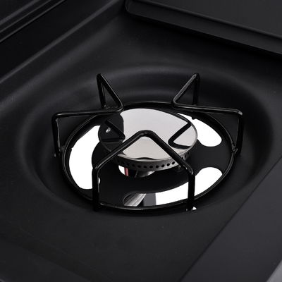 CE/TUV/LFGB Certified Warming Grid 430 SS 5 1 Burners Gas Grills for Outdoor BBQ