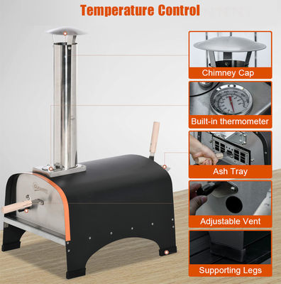 Top Performance Table Top Gas Pizza Oven for Home Cooking in Germany 84*39.5*86 cm