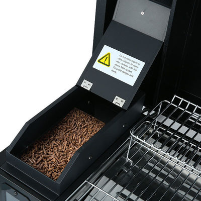 Intelligent Temperature Control Electric Woodfire BBQ Smoker Grill for Outdoor Barbecue