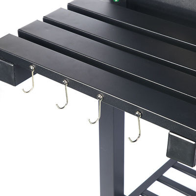 36.5*48.5cm Side Shelf Charcoal Grill Mesh for Multifunctional Stainless Steel BBQ Trolley
