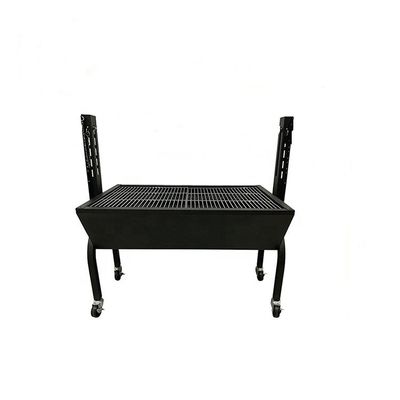 Powder Coated Automatic Rotating Rotisserie Lamb Rotated BBQ Grill for Easy Assembly