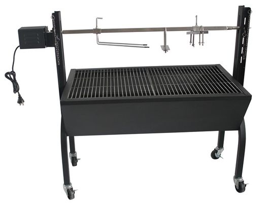Powder Coated Automatic Rotating Rotisserie Lamb Rotated BBQ Grill for Easy Assembly