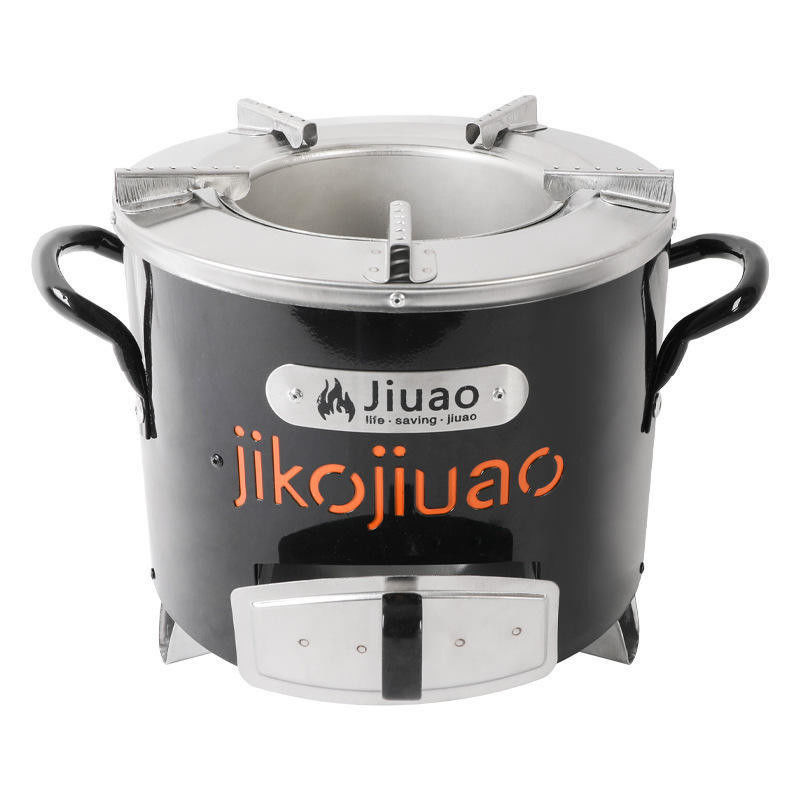Stainless Steel Windproof Charcoal Camping Stove Ideal for Compact Camping in Africa