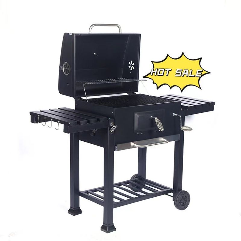 36.5*48.5cm Side Shelf Charcoal Grill Mesh for Multifunctional Stainless Steel BBQ Trolley